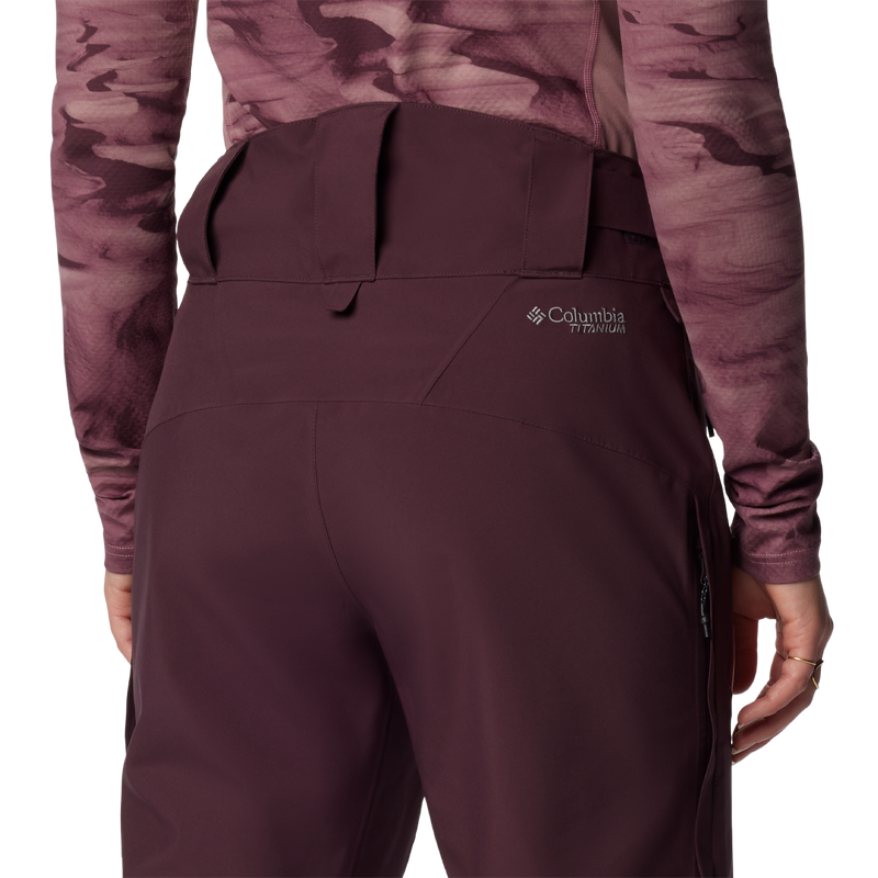 Women's Platinum Peak II 3L Pant, Columbia Women's Platinum Peak™ II 3L Pants back detail