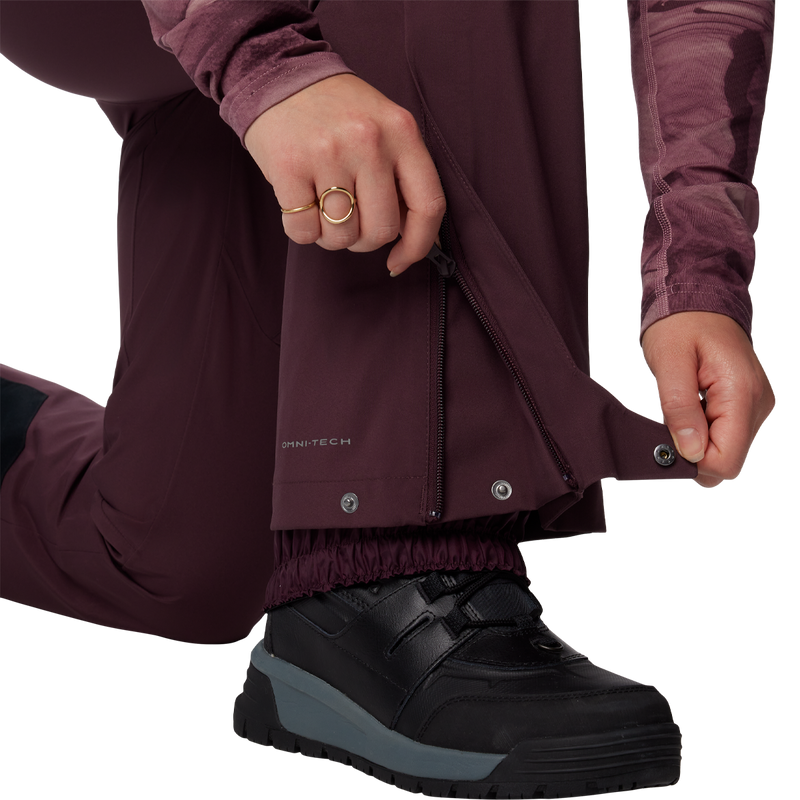 Women's Platinum Peak II 3L Pant, Columbia Women's Platinum Peak™ II 3L Pants leg gaiter