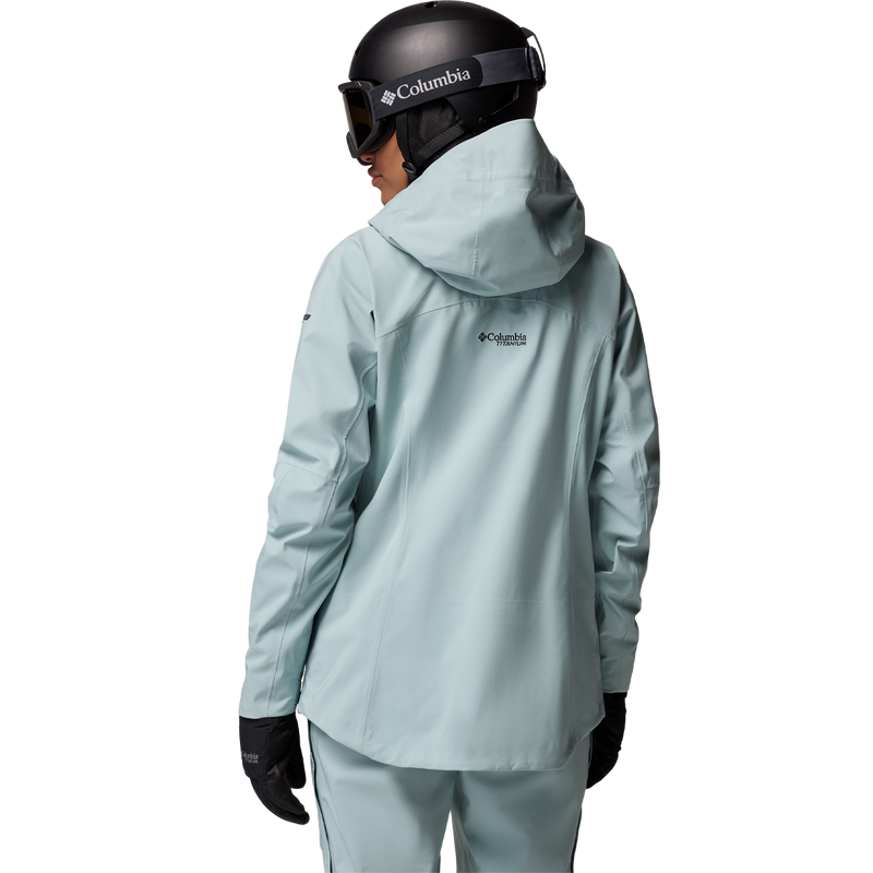 N*e様 Columbia TITANIUM スノーボードジャケットグレーチェッ Women's Platinum Peak II 3L Shell – Sports Basement
