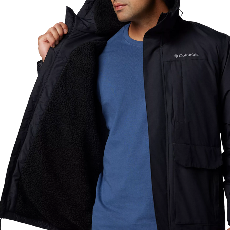 Men's Landroamer Sherpa Lined Jacket, Columbia Men's Landroamer Sherpa Lined Jacket interior