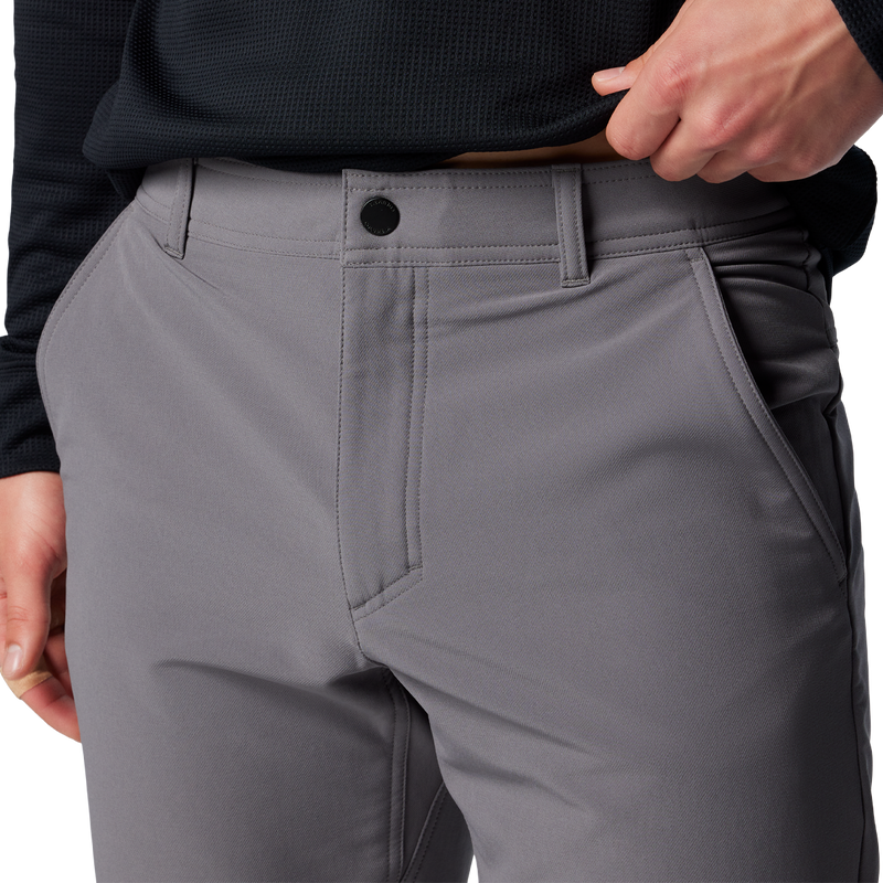 Men's Black Mesa Warm Pant, Columbia Men's Black Mesa Warm Pant waist