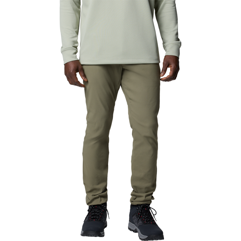 Men's Black Mesa Woven Pant, Columbia Men's Black Mesa Woven Pant Front