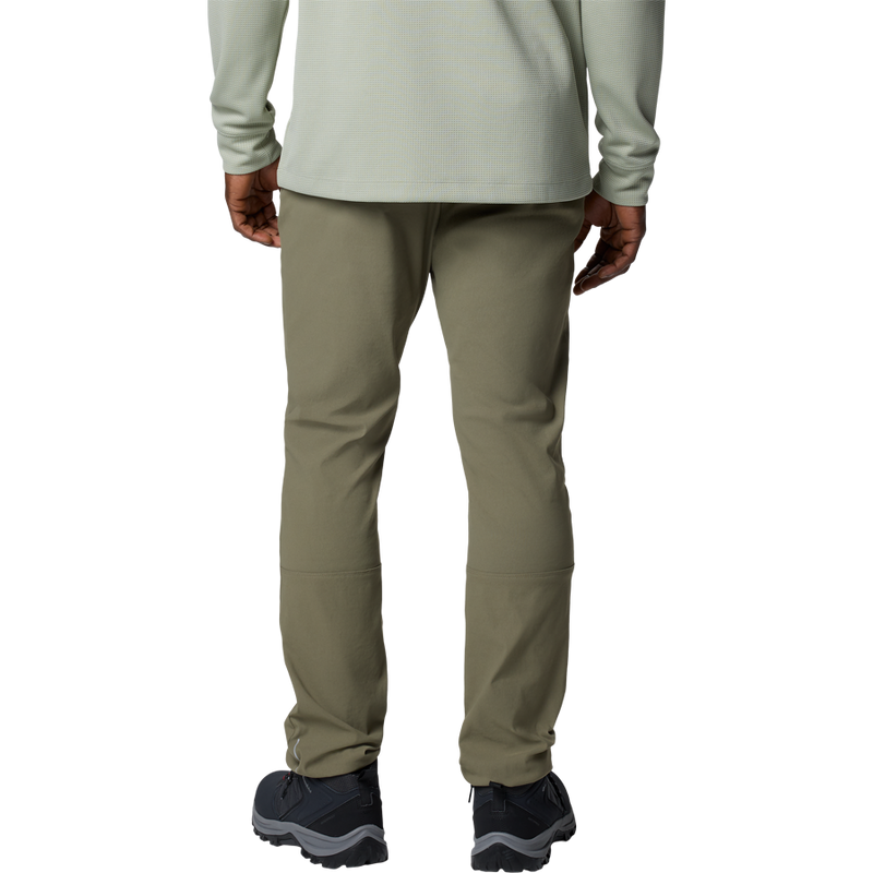 Men's Black Mesa Woven Pant, Columbia Men's Black Mesa Woven Pant Back