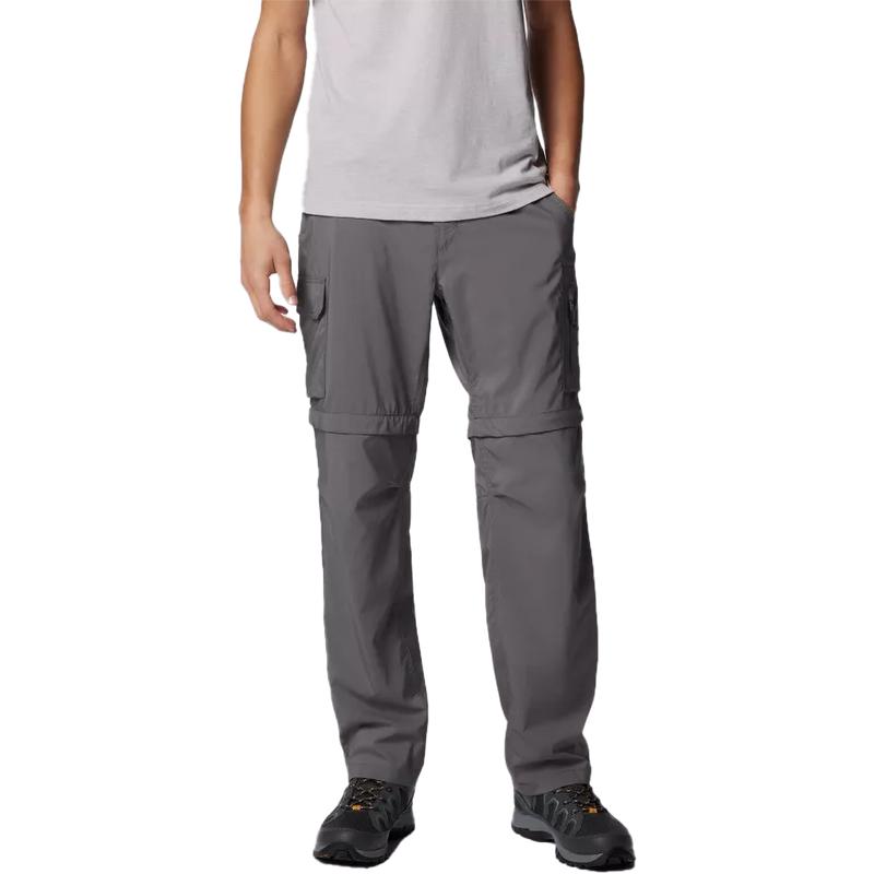 Men's Silver Ridge Utility Convertible Pant, Columbia Men's Silver Ridge Utility Convertible Pant in 023-City Grey