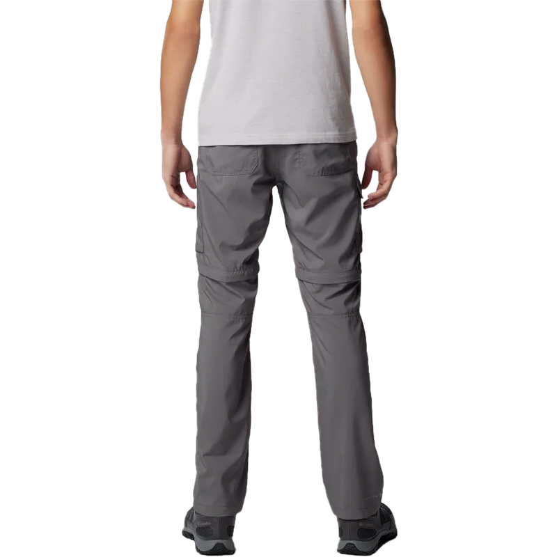 Men's Silver Ridge Utility Convertible Pant, Columbia Men's Silver Ridge Utility Convertible Pant in 023-City Grey back
