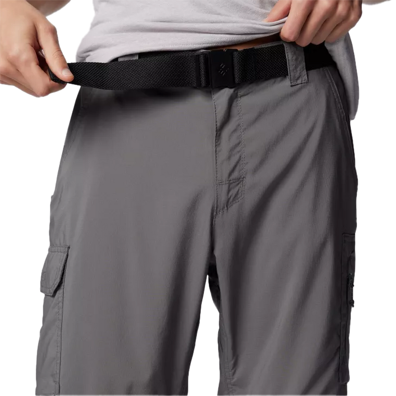 Men's Silver Ridge Utility Convertible Pant, Columbia Men's Silver Ridge Utility Convertible Pant in 023-City Grey belt