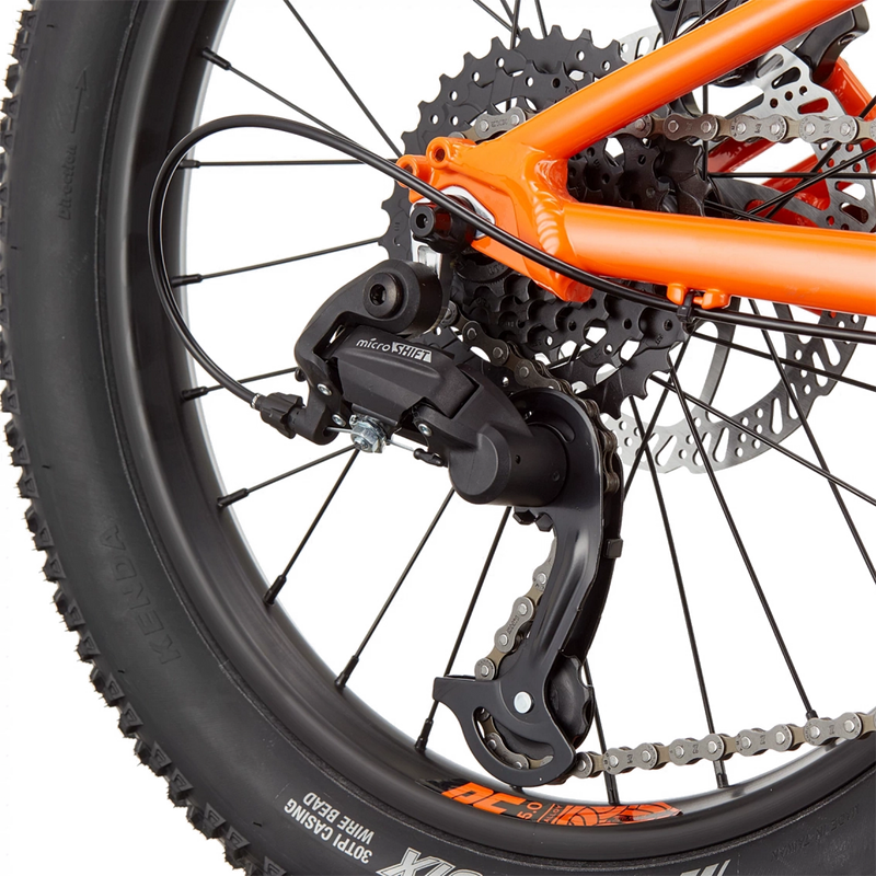 Youth Trail Plus 20, Cannondale Youth Trail Plus 20 in Orange rear derailleur