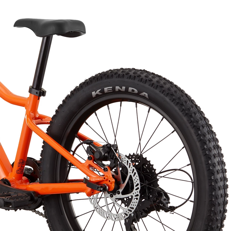 Youth Trail Plus 20, Cannondale Youth Trail Plus 20 in Orange back wheel left