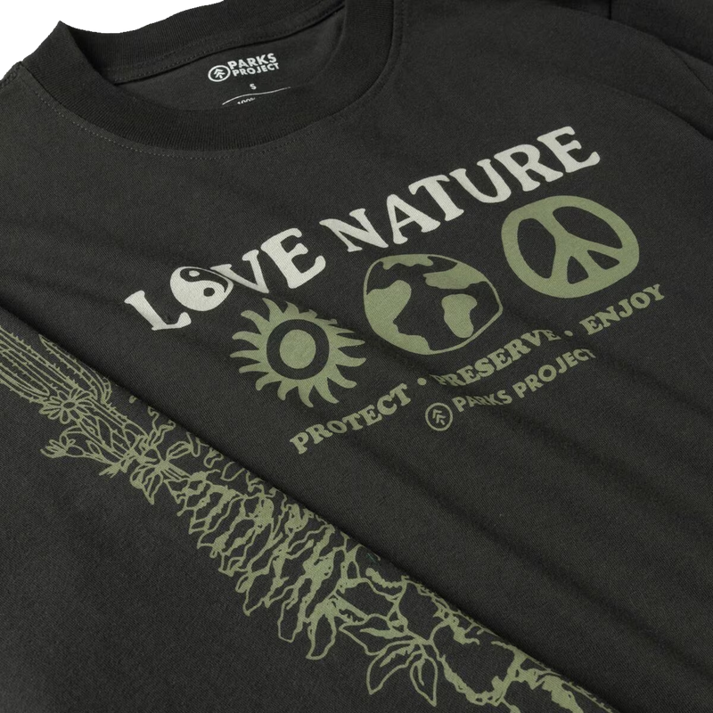 Women's Love Nature Boxy Long Sleeve, Parks Project Women's Love Nature Boxy Long-Sleeve T-Shirt front detail