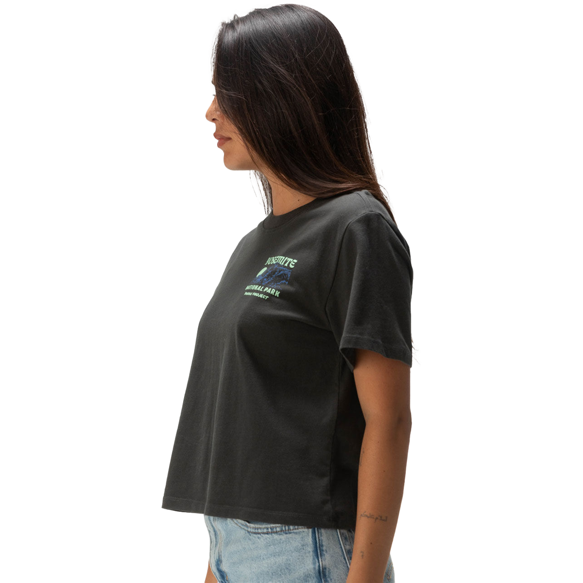 Women's Yosemite Puff Print Short Sleeve Boxy Tee alternate view