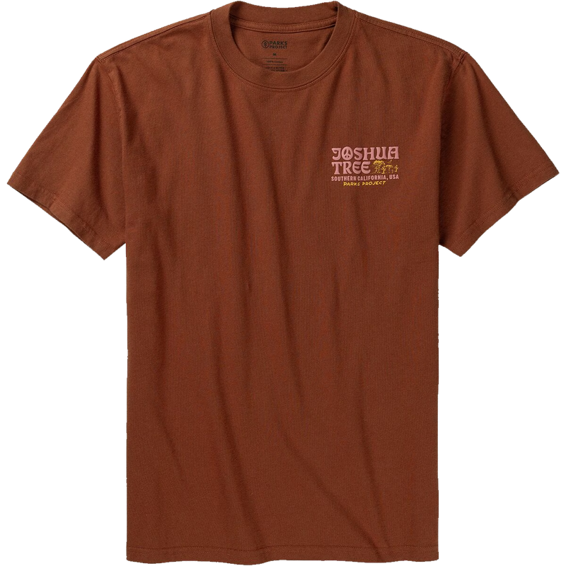 Men's Joshua Tree Puff Print Short Sleeve Tee, Parks Project Joshua Tree Puff Print front
