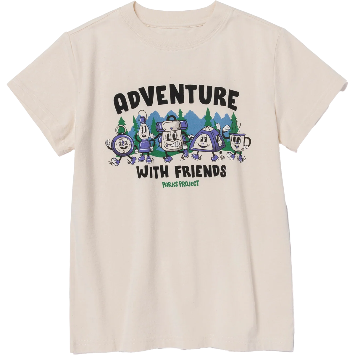 Youth Adventure With Friends Camp Tee alternate view