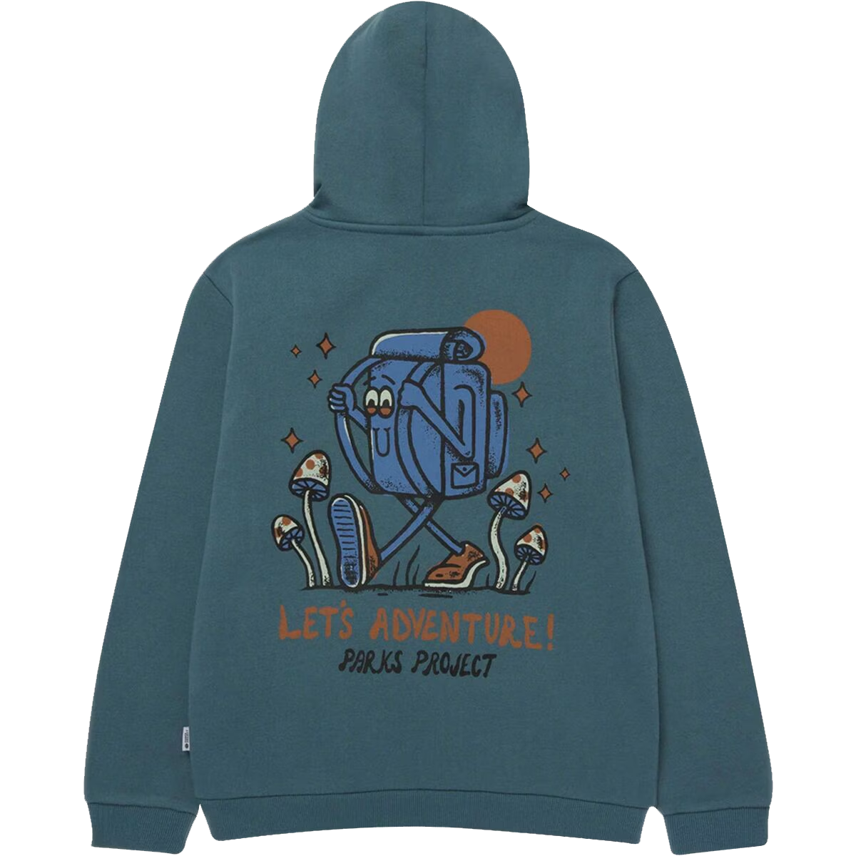 Youth Let's Adventure Full Zip Hoodie alternate view