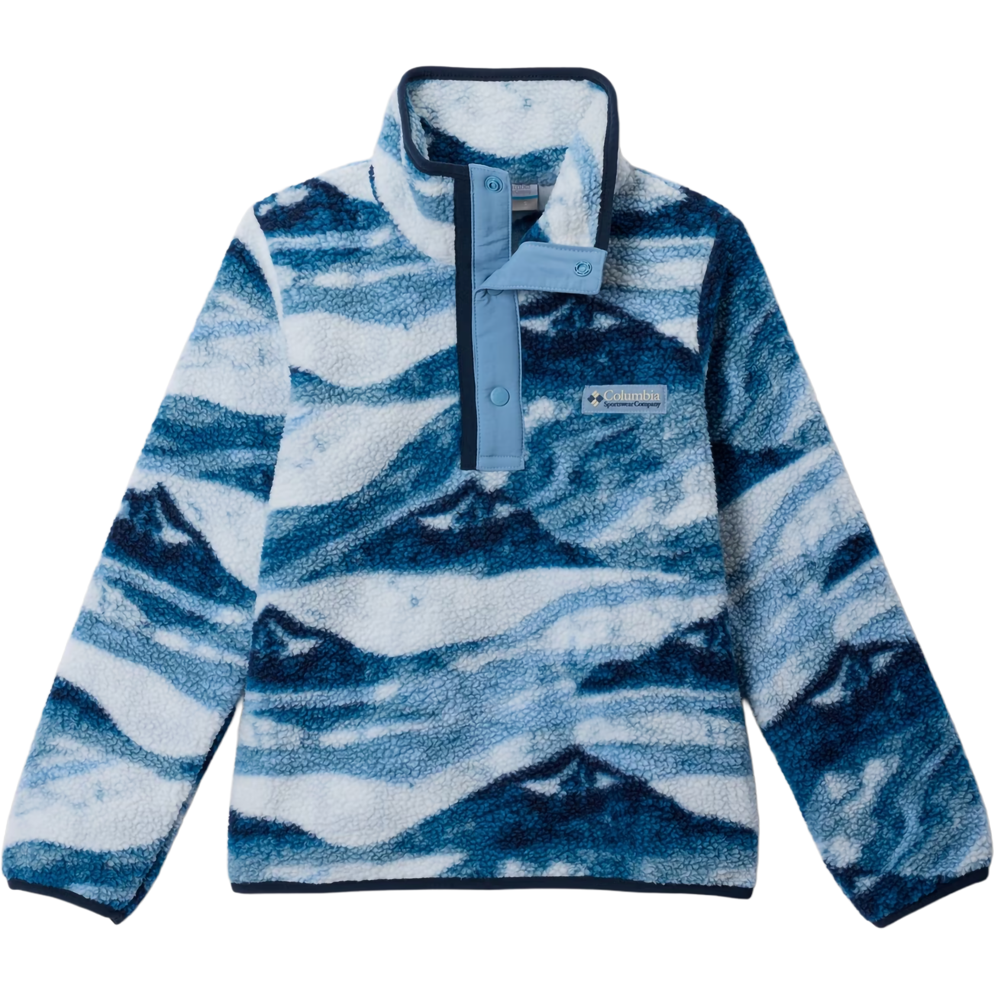 Youth Helvetia II Printed 1/2 Snap Pullover alternate view