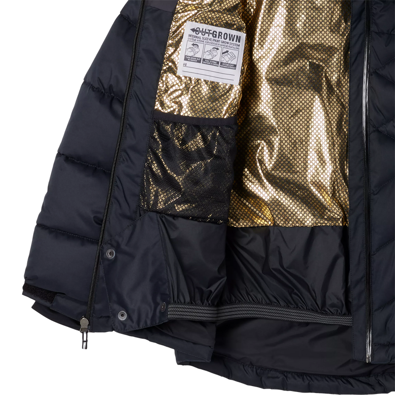 Youth Winter Powder III Quilted Jacket, ColumbiaYouth Winter Powder III Quilted Jacket in Black liner