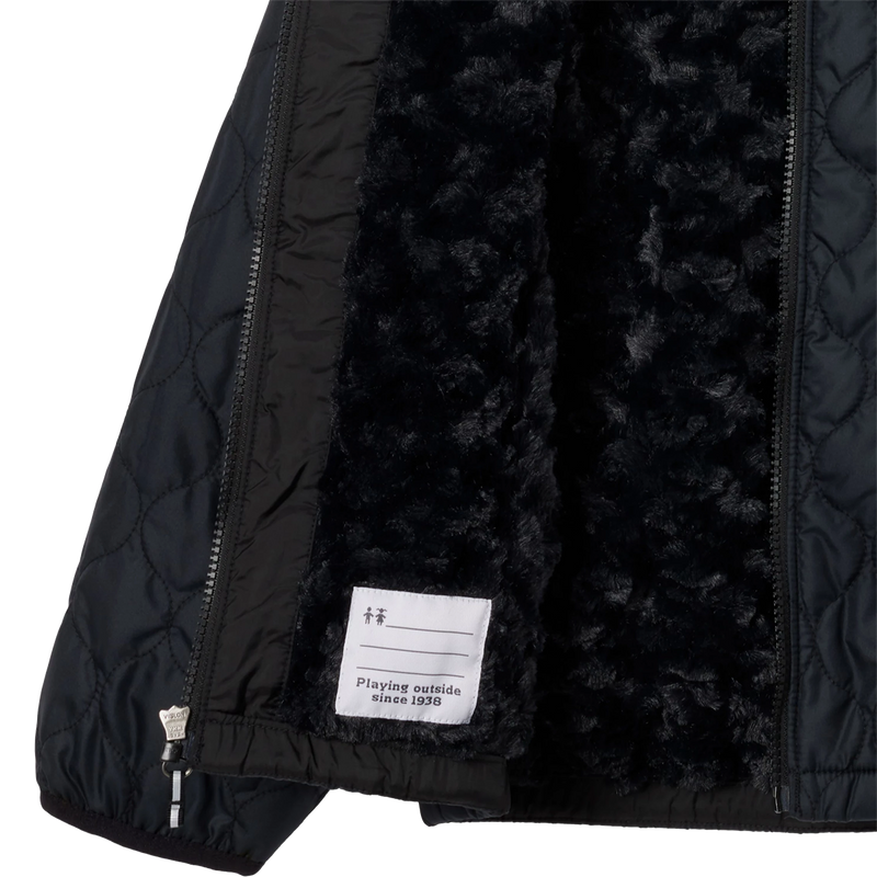 Youth Bella Plush II Jacket, Columbia Youth Bella Plush II Jacket in Black liner