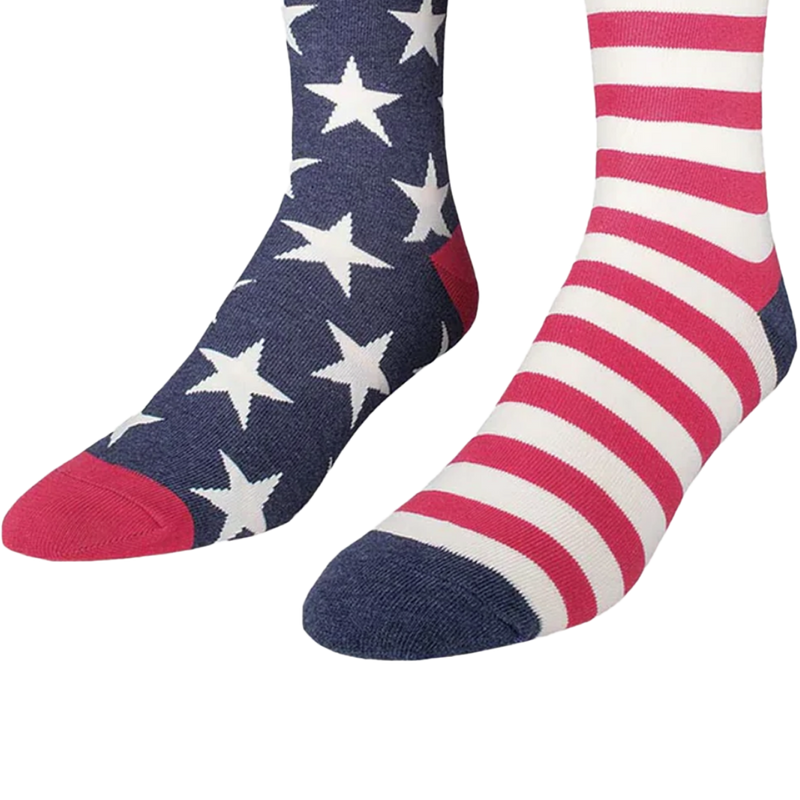 American Flag, Socksmith American Flag  heel and toe