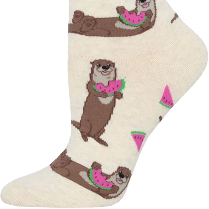 Women's Ottermelon, Socksmith Women's Ottermelon  toe and heel