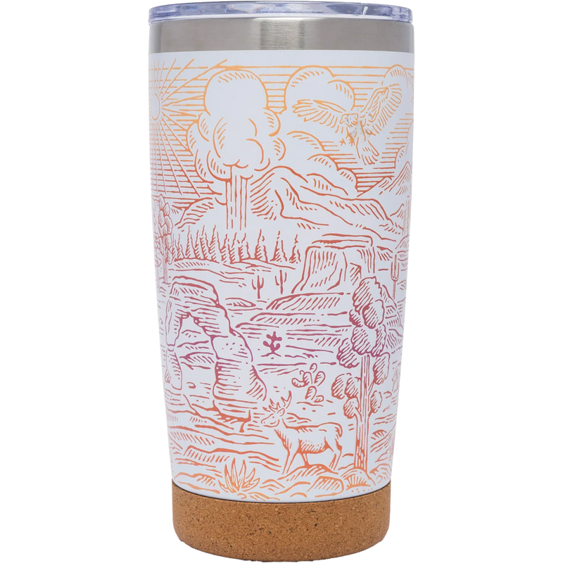 National Parks Iconic Ombre 20 oz Insulated Mug, Parks Project National Parks Iconic Ombre 20 oz Insulated Mug artwork