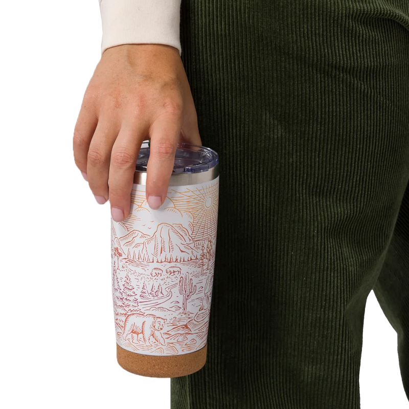 National Parks Iconic Ombre 20 oz Insulated Mug, Parks Project National Parks Iconic Ombre 20 oz Insulated Mug in hand