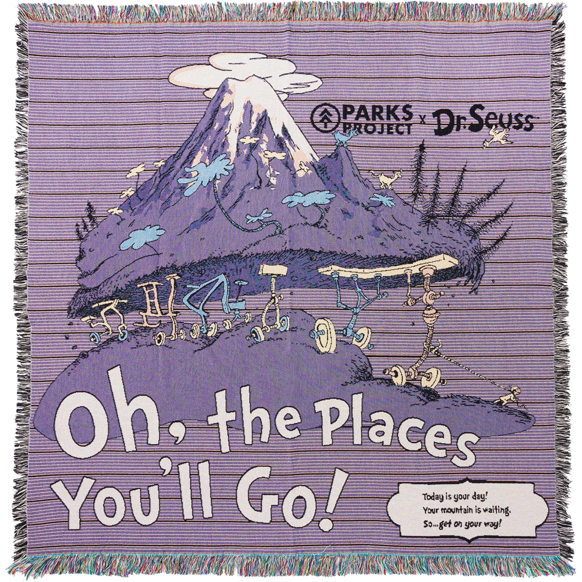 Dr. Seuss x Parks Project Striped Woven Blanket – Sports Basement