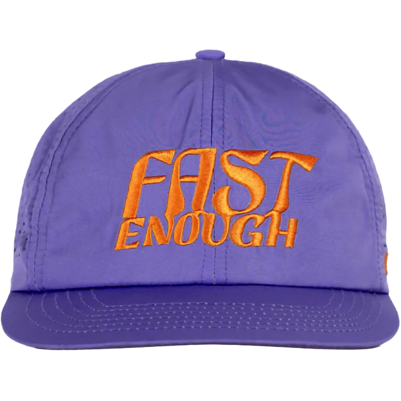 Crew Hat - Fast Enough, Rnnr Crew Hat - Fast Enough in Purple front