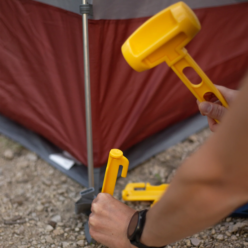 Tent Pegs - 6", Coghlan's Tent Pegs - 6" in use