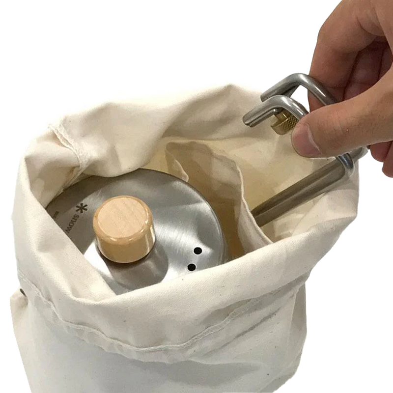 Field Barista Kettle, Snow Peak Field Barista Kettle storage bag