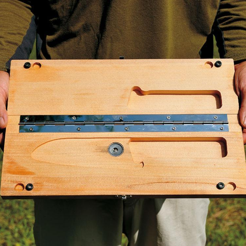 Chopping Board Set L, Snow Peak Chopping Board Set Large in hand