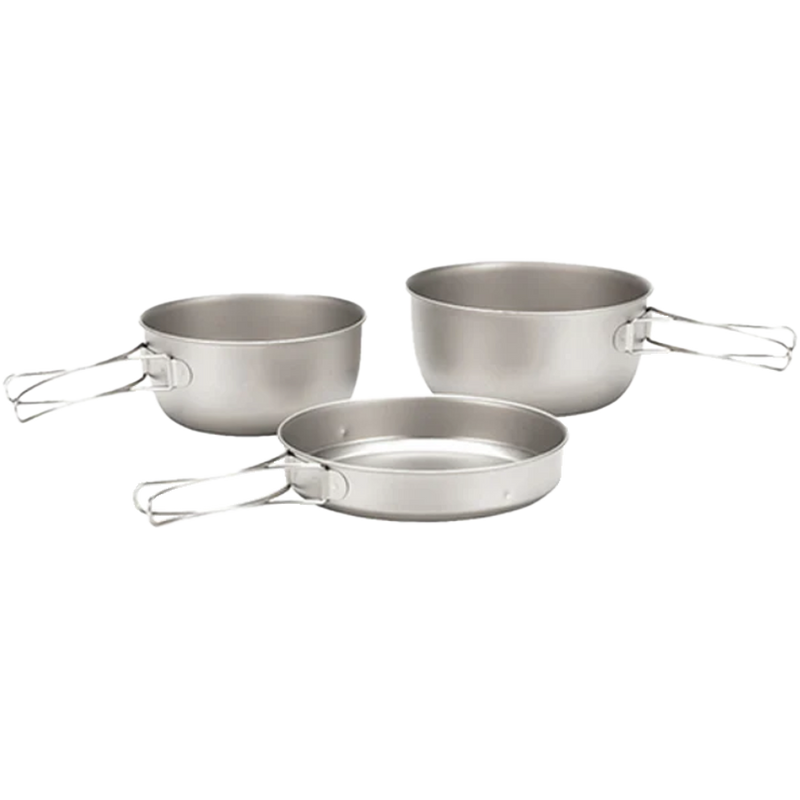 Titanium 3 Piece Cookset, Featured Image