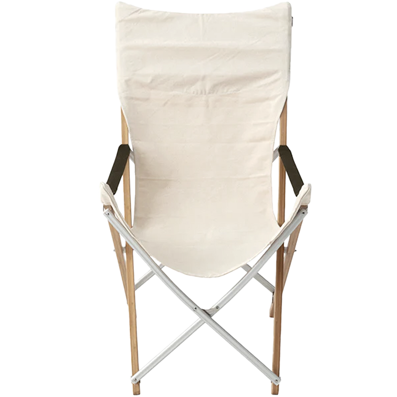Renewed Take! Bamboo Chair Long, Snow Peak Renewed Take! Bamboo Chair Long front