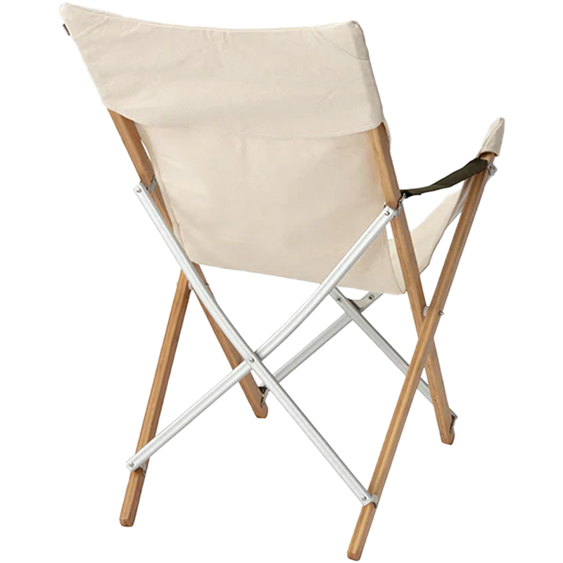 Renewed Take! Bamboo Chair Long, Snow Peak Renewed Take! Bamboo Chair Long back