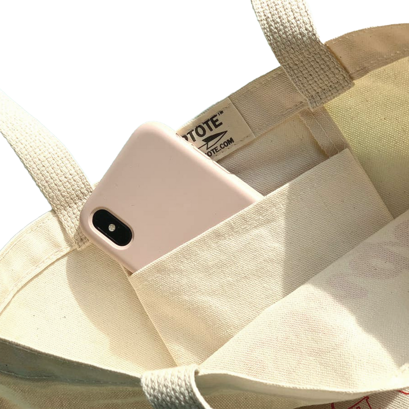 San Francisco Black Everyday Tote, Maptote San Francisco Black Everyday Tote pocket