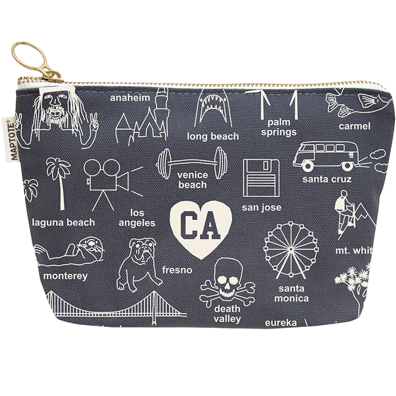 California Zipped Pouch, Featured Image