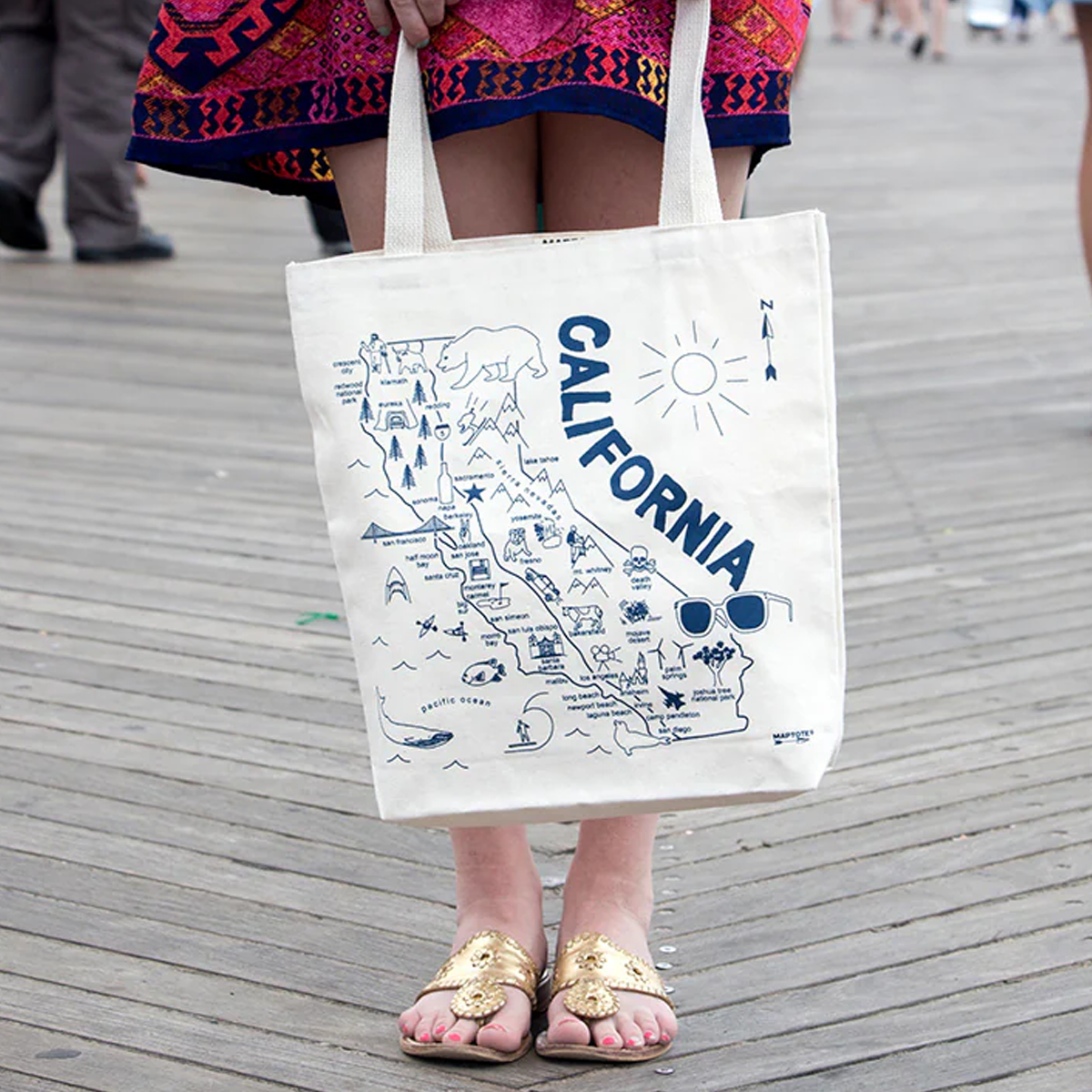 California Market Tote alternate view