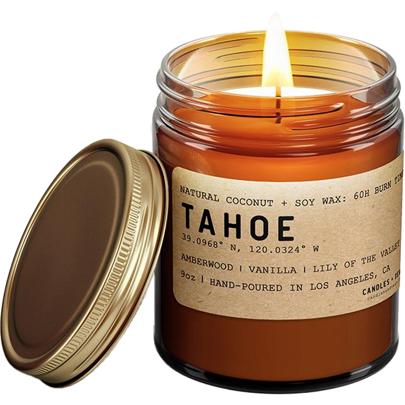 Lake Tahoe: California Candle, Candlefy Lake Tahoe: California Candle with lid