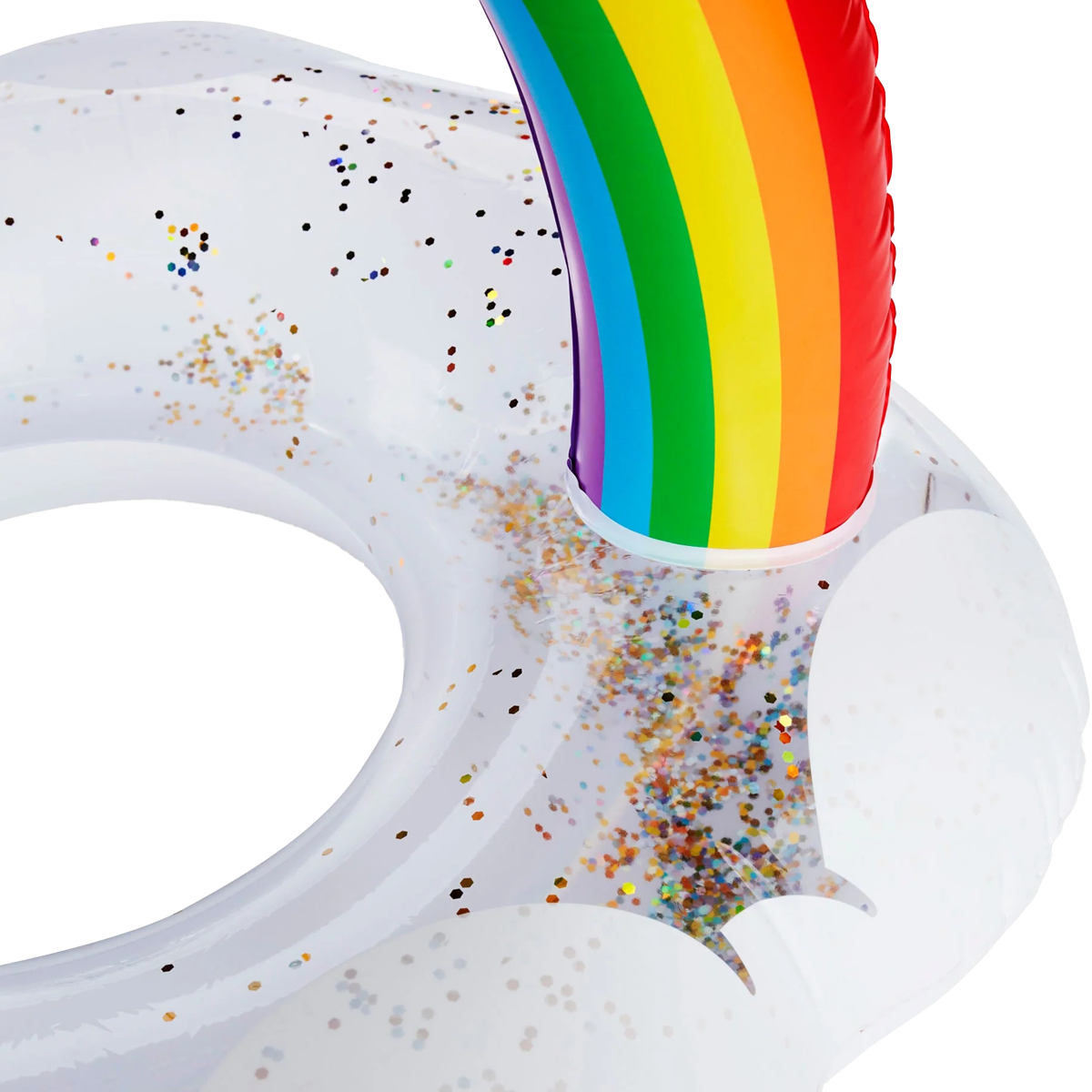 Rainbow Cloud Pool Float alternate view