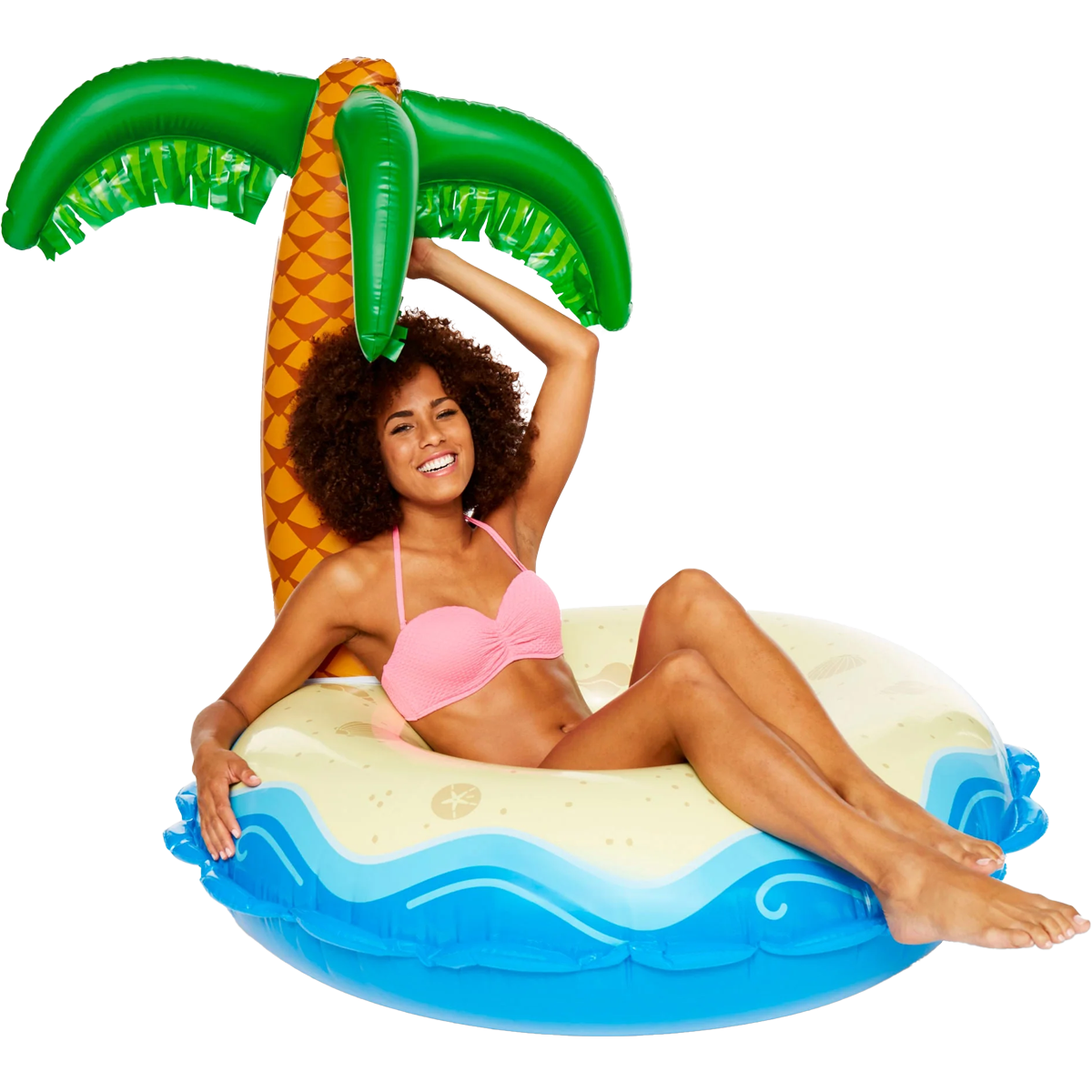 Palm Tree Pool Float alternate view