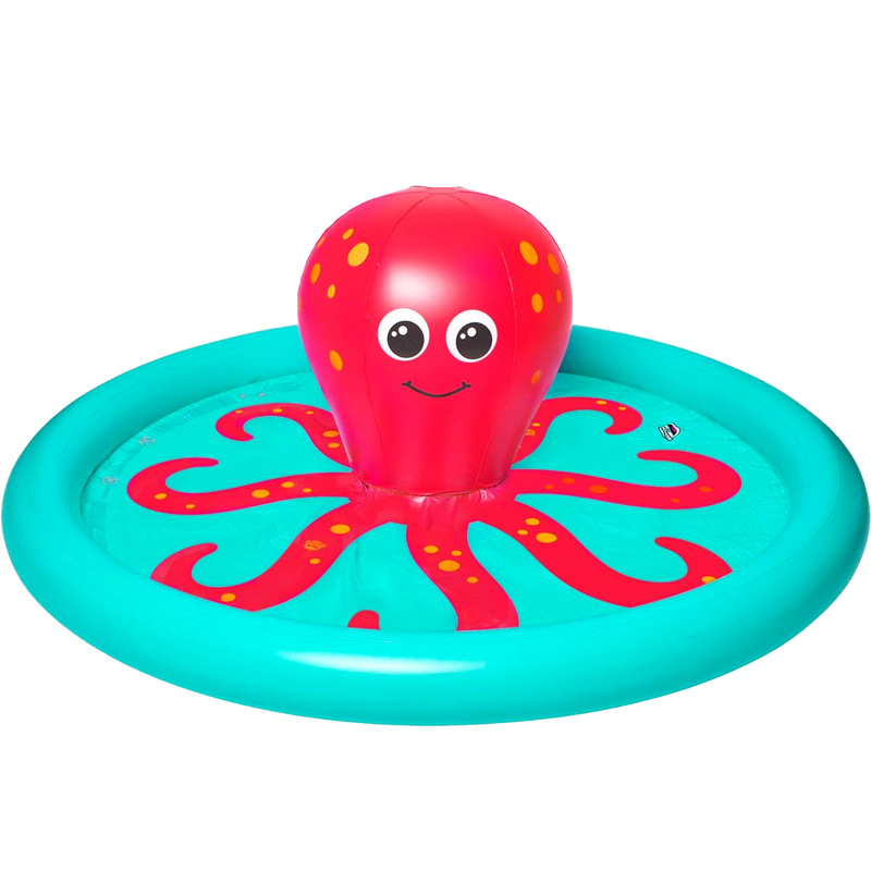 Octopus Splash Pad, Big Mouth Octopus Splash Pad size