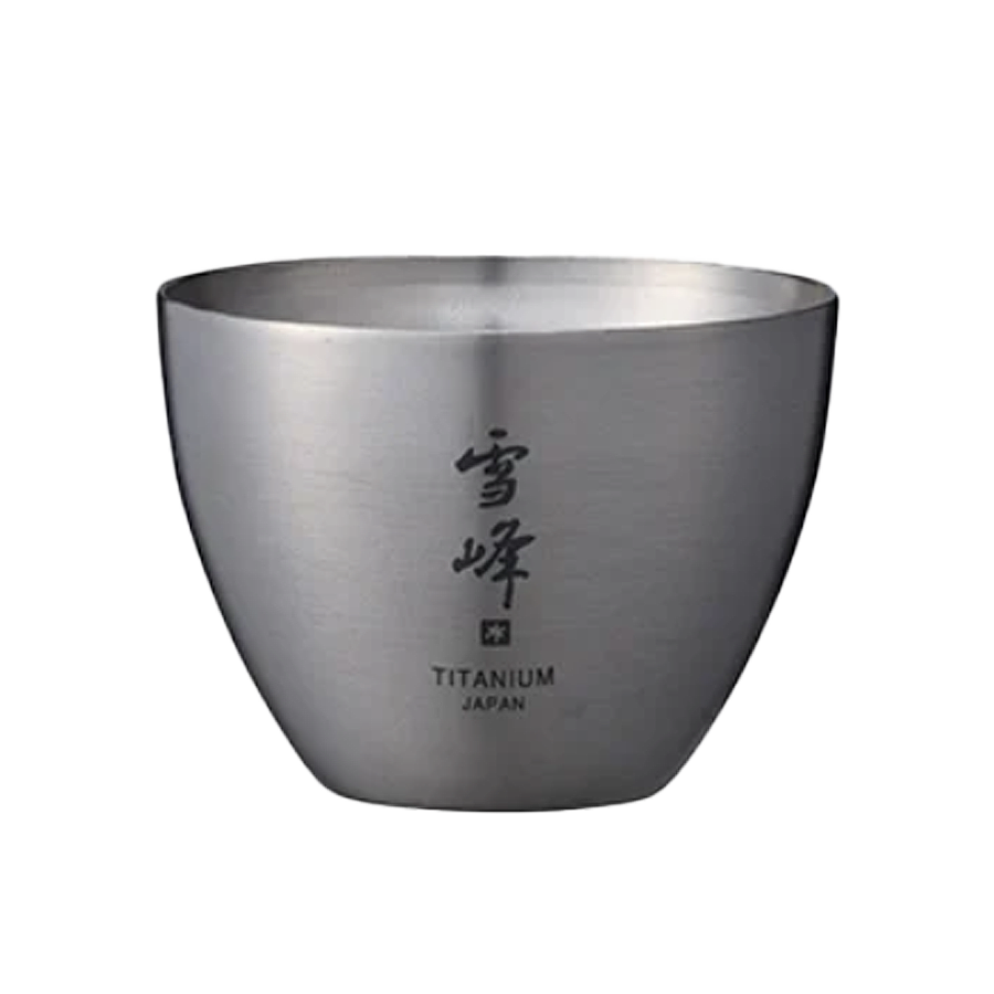 Titanium Sake Double Wall Cup alternate view