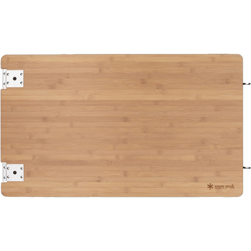 Bamboo Table Extension Small - Renewed, Snow Peak amboo Table Extension Small - Renewed top view