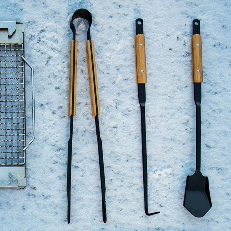 Fire Tool Set Pro, Snow Peak Fire Tool Set Pro utensils