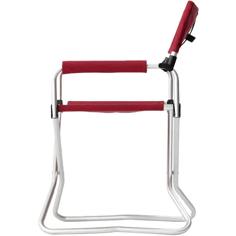 Red Folding Chair, Snow Peak Red Folding Chair side
