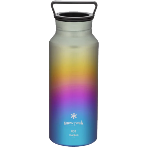 スノーピークTitanium Aurora Bottle 800 Ocean Amazon.com: Snow Peak Recycled Titanium Aurora Bottle, Durable