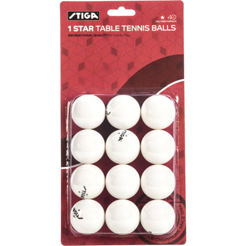 1-Star Table Tennis Balls (12 Pack), Featured Image