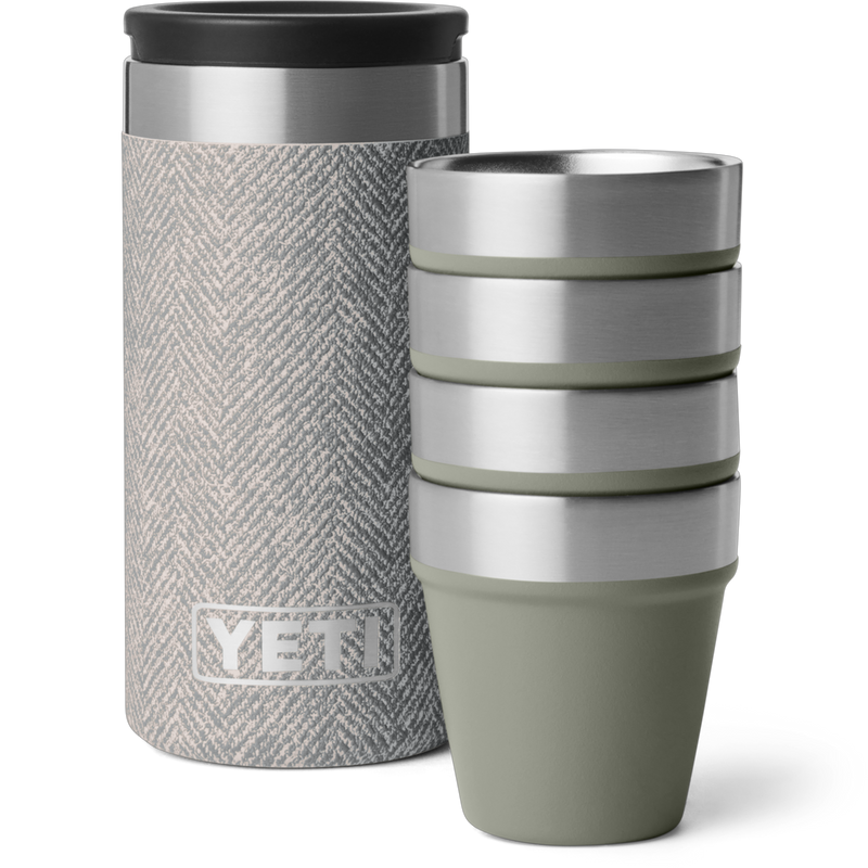 Shot Glasses and Case