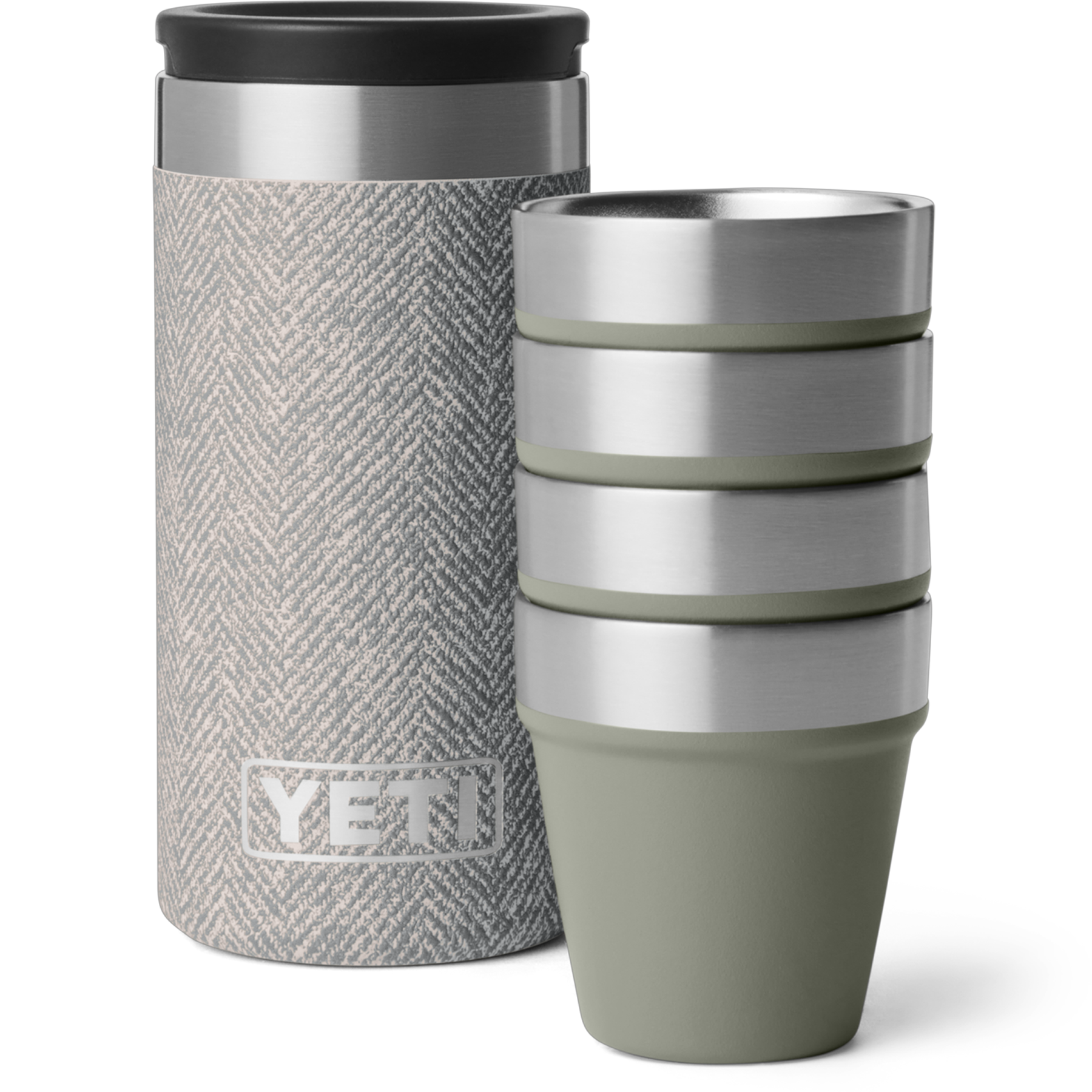 Shot Glasses and Case