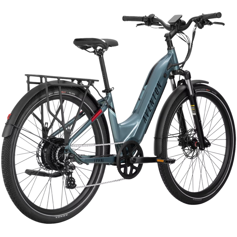 Level.2 Step-Through, Aventon Level.2 Step-Through back 3/4 view
