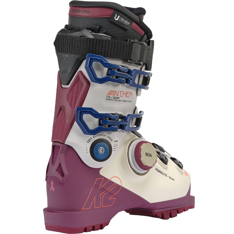 Women's Anthem 115 BOA, K2 Women's Anthem 115 BOA side