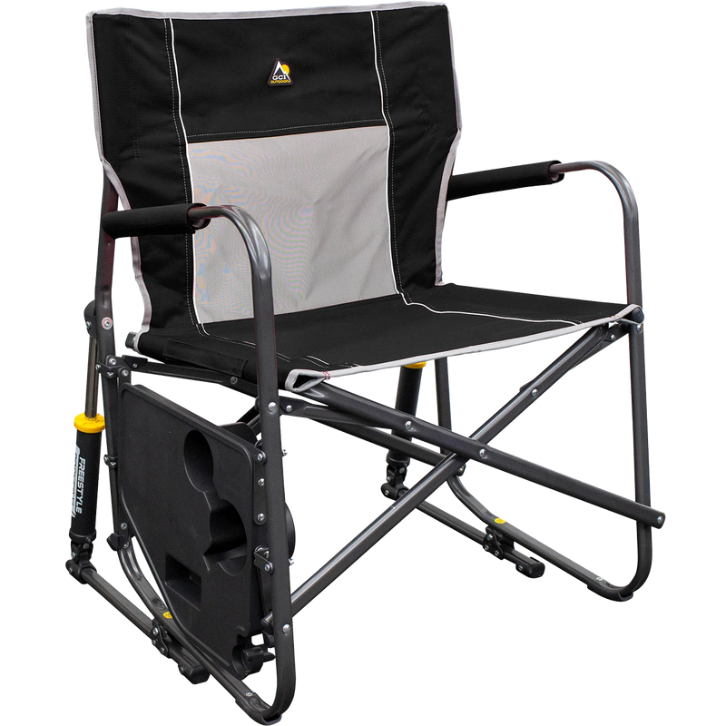 Freestyle Rocker XL with Side Table, GCI Outdoors Freestyle Rocker XL with Side Table table down